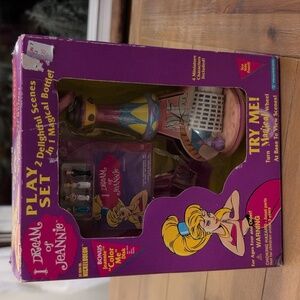 I Dream Of Jeannie Trendmasters Playset 1995 Sealed Wedding Chapel Beach - Rare